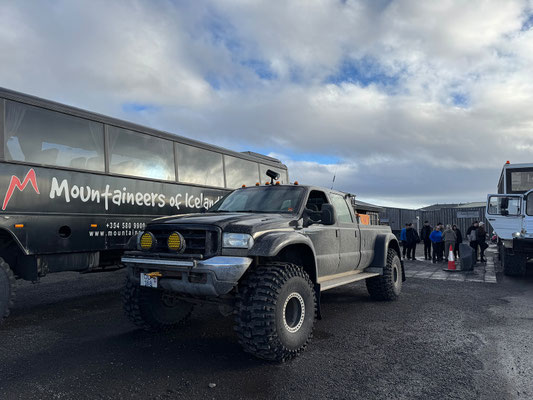 ... genau wie beim Gullfoss, ...