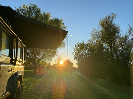 ... die Abendstimmung.
