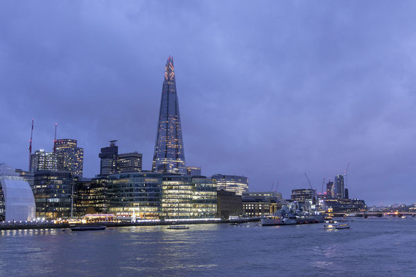 Blick von der Tower Bridge - The Shard