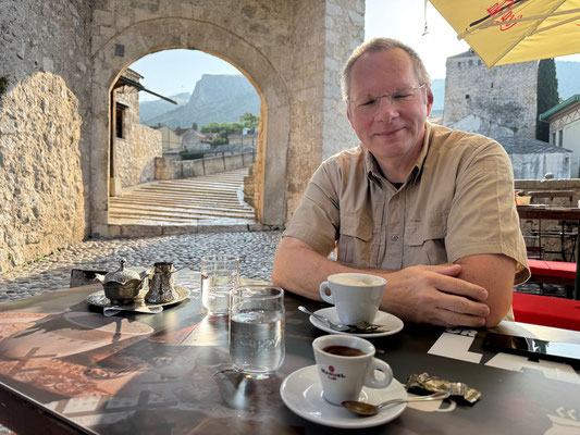 Kaffee mit Ausblick :-)