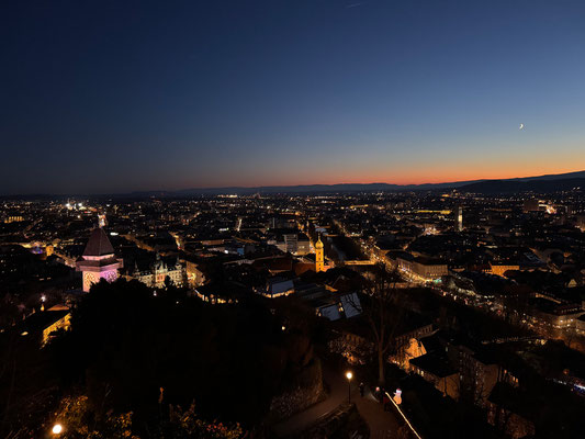 Schloßberg (Blick auf den Hauptplatz)