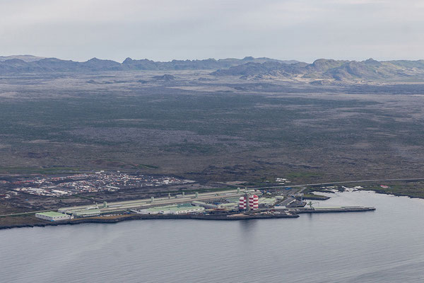 29.07. Norðurflug Volcano Tour: Rio Tinto Aluminium Smelter, Hafnarfjordur