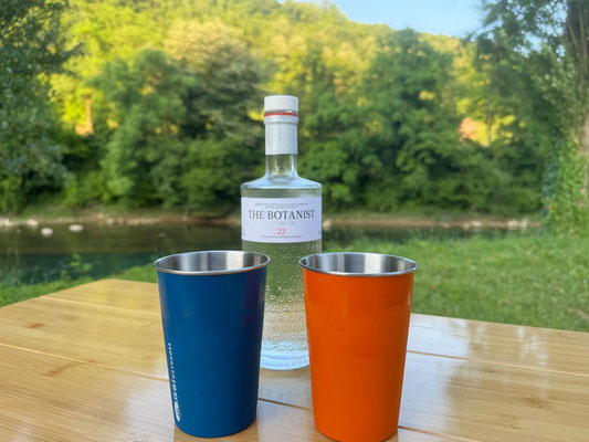 ... und verbringen einen gemütlichen Abend.