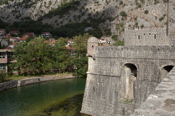 18.9. Kotor - Stadtmauer