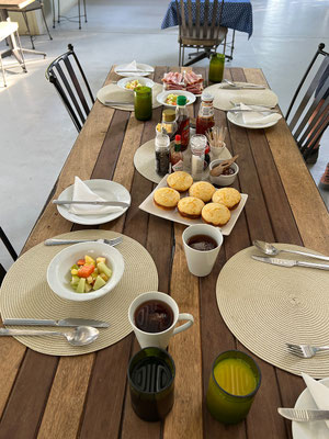 ... ein wunderbares Frühstück. 