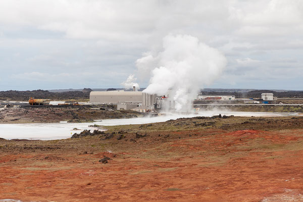 02.08. Geothermalkraftwerk Reykjanesvirkjun