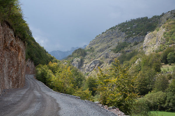 14.9. SH20 zwischen Vermosh und Tamarë