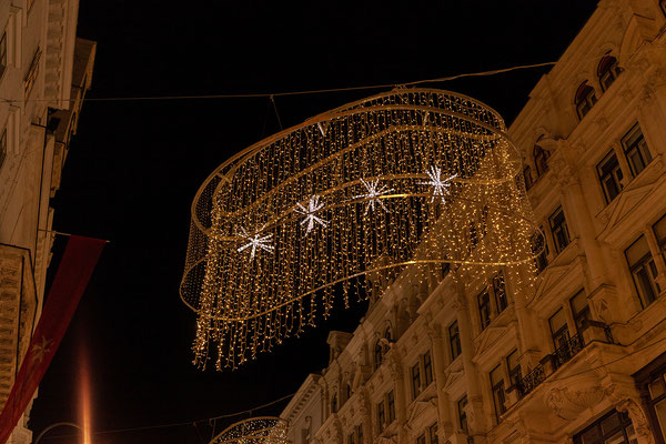 Weihnachtsbeleuchtung in der Innenstadt