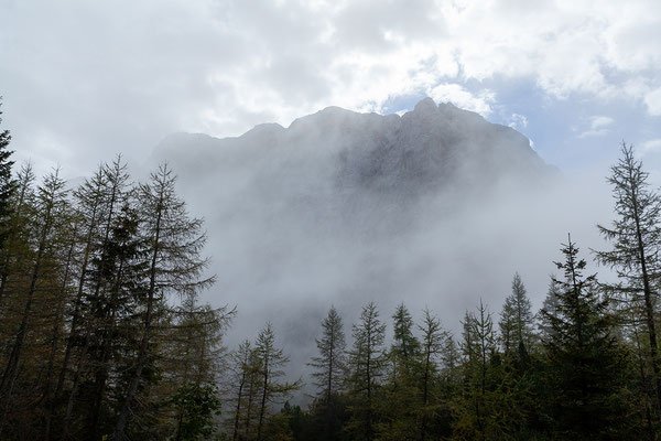 03.09. Spaziergang zum Poštarski dom na Vršiču