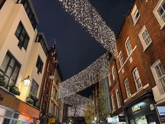 Seven Dials Christmas Lights 