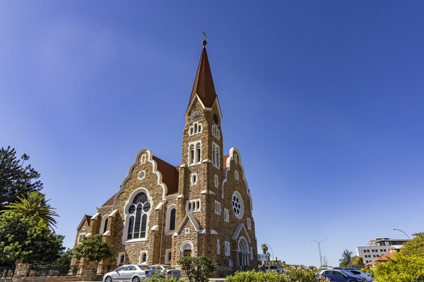 28.03. Stadtrundfahrt Windhoek: Christuskirche