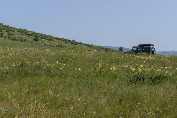 Kraterlandschaft rund um Rore