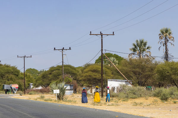 17.03. Von Khumaga ist es heute nicht weit bis nach Maun, unserem nächsten Ziel.