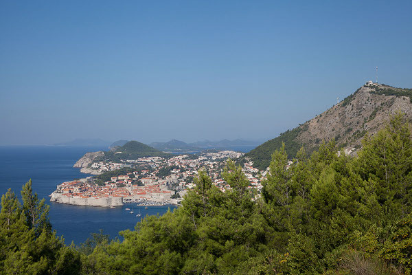 22.09. Blick auf Dubrovnik