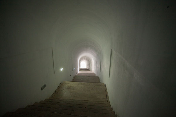 8.9. 461 Stufen führen vom Parkplatz zum Njegoš-Mausoleum