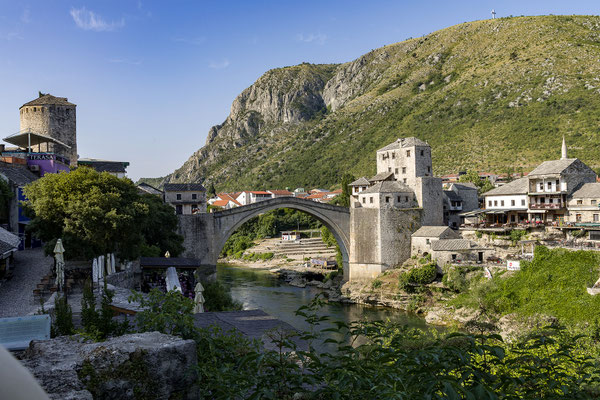 Mit einem letzten Blick auf die Stari most ...
