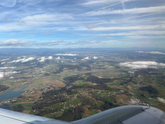 ... um 9:40 schließlich wieder in Graz. 