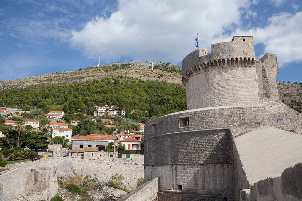 21.09. Dubrovnik - Auf der Stadtmauer