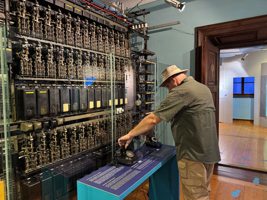 Polhograjska graščina, Telekommunikationsmuseum