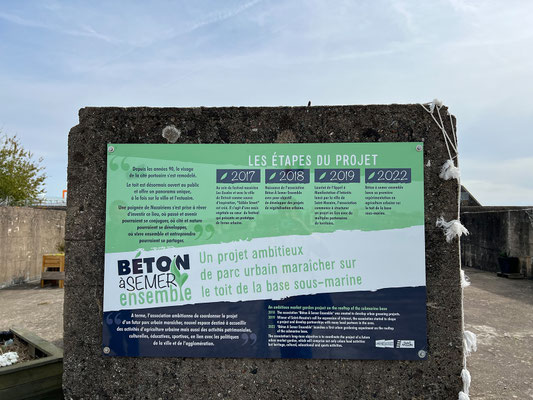 Dach des U-Bootbunkers 