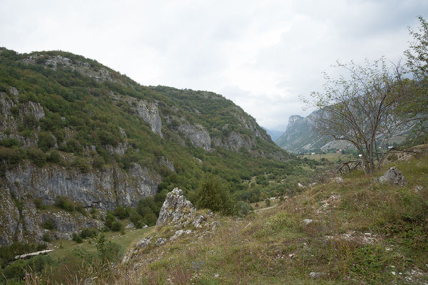 9.9. Unser nächstes Ziel ist der Komarnica Canyon.