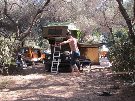 Slackline Training