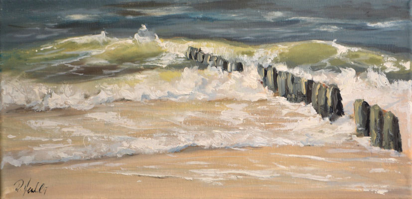 Buhnen Sylt, 40x20 cm