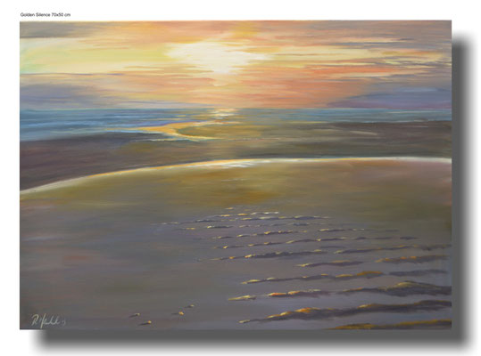 Golden Silence, 70 x 50 cm °