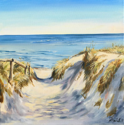 Weg zum Strand 30 x 30 cm °