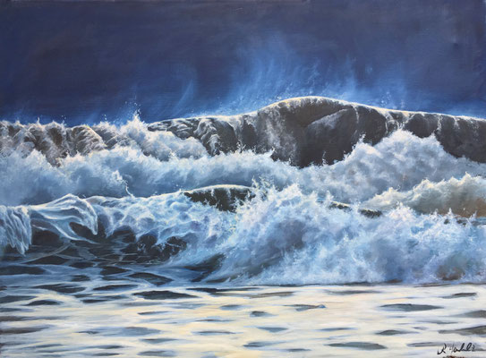 tosende Brandung 80 x 60 cm