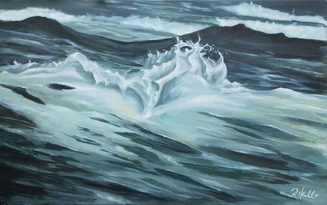 Gischt 80 x 50 cm 