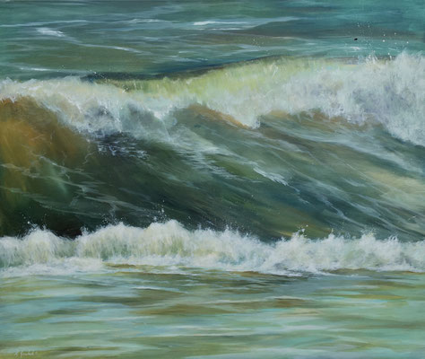 Die perfekte Welle 120 x 100 cm °