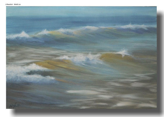 Seestück: 4 Beaufort 89x60 cm °