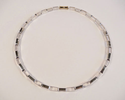 N°187   MUSTER - FÜR MEIN PRINZESSINNEN COLLIER - Mit großen geraden Kettenglieder.