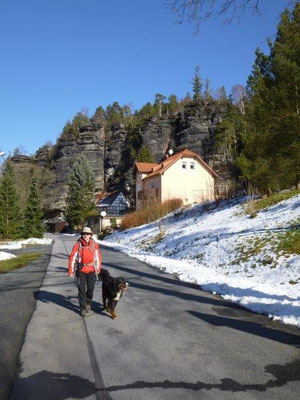 Start an der Schweizermühle