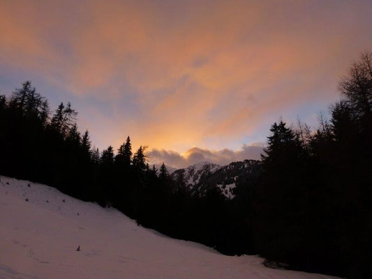 In der Abenddämmerung...