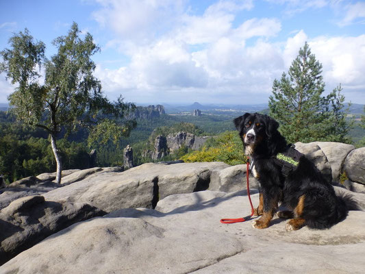 Einzigartiges Panorama am Carolafelsen