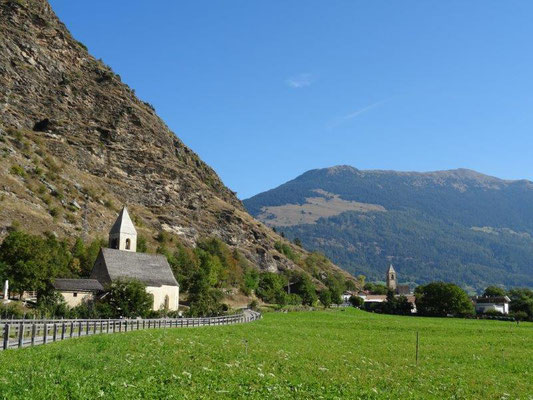 Blick auf Laatsch bei Mals