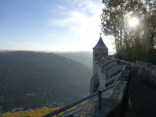 Blic von der Festung Königstein