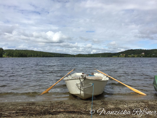 Ruderausflug auf dem Revsundsjön