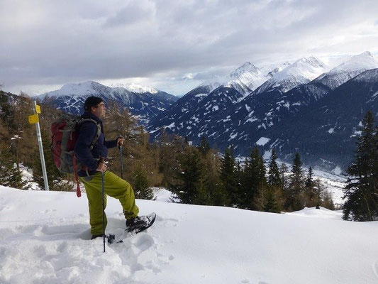 Schneeschuhwanderung zur Gottschaunalm
