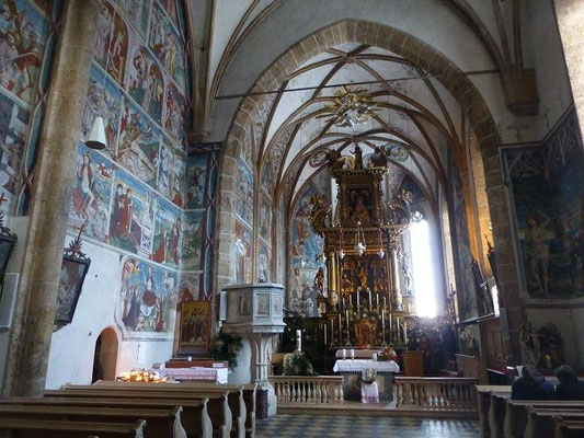 Fresken in der Wallfahrtskirche Maria Schnee 
