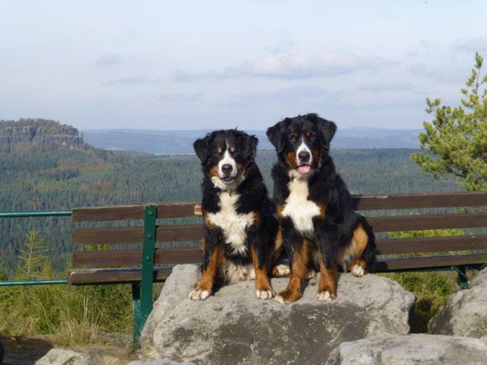 Gusti und Vreni au dem Lampertstein