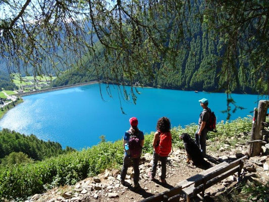 Wunderschöne Aussicht übers Tal