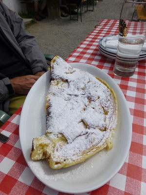 ... am Kaiserschmarrn labten