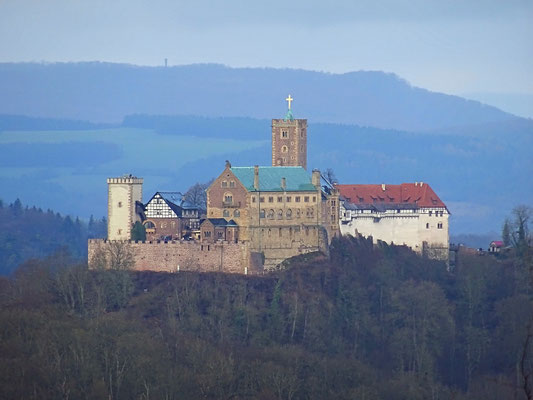 Blick zur Wartburg