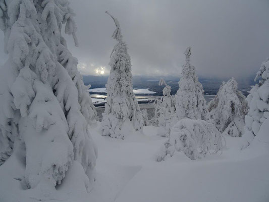 Winterwonderland auf dem Haßberg
