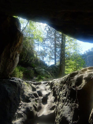 Aufstieg auf den Winterstein