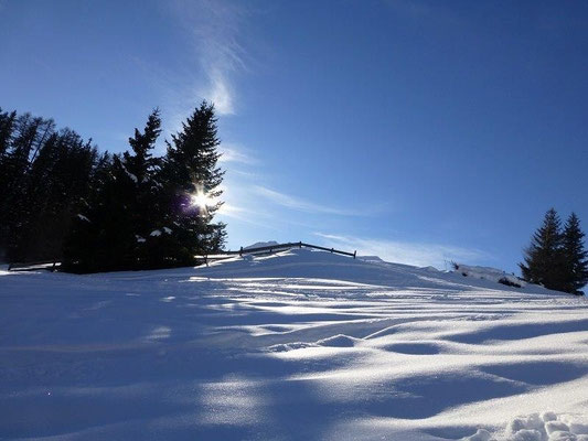 Winterlandschaft bei Virgen