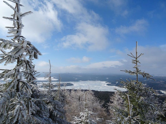 Wunderbare Aussicht auf dem Haßberg
